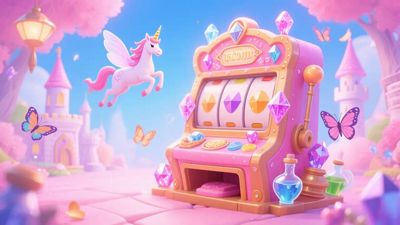 aa1.com slot com cristais brilhantes em cenário nevado